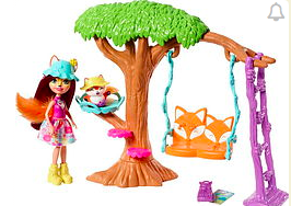 Качели на дереве. Felicity Fox & Flick tree swing