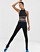 Черные леггинсы с перекрестной отделкой Nike Training