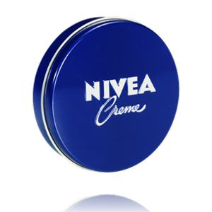 Крем Nivea в жестяной банке