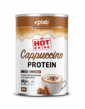 Протеиновый напиток с кофеином Hot Protein Cappuccino, 370 гр, VPLab