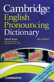 Cambridge English Pronouncing Dictionary