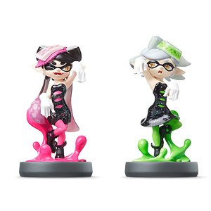 Amiibo Мари и Кэлли из Splatoon 2