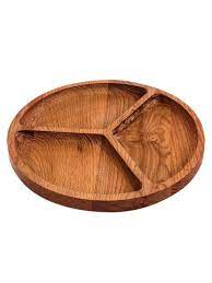 Менажница из натурального дерева