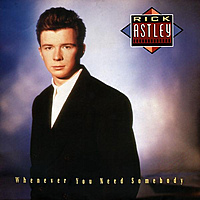 Виниловая пластинка RICK ASTLEY - WHENEVER YOU NEED SOMEBODY