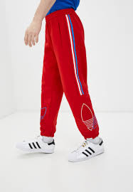 Брюки спортивные adidas Originals красные