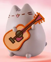 PUSHEEN с гитарой (остальные есть) из MEGA SECRET PUSHEEN