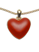 accessorize heart necklace