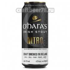 пиво охара стаут (банка)