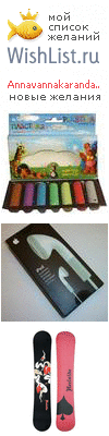 My Wishlist - annavannakarandash