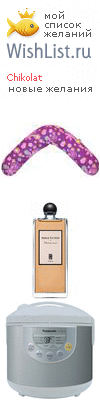 My Wishlist - chikolat