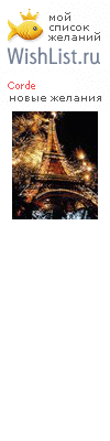 My Wishlist - corde