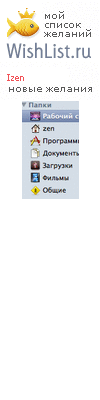 My Wishlist - izen