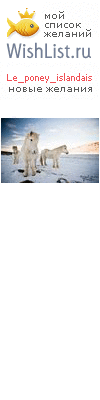 My Wishlist - le_poney_islandais