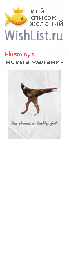 My Wishlist - plusminys