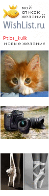 My Wishlist - ptica_kulik