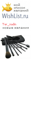 My Wishlist - ter_nadin