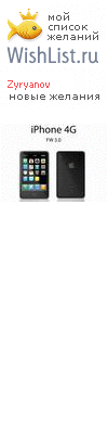 My Wishlist - zyryanov