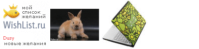 My Wishlist - dusy