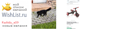 My Wishlist - rashida_e09
