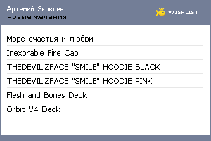 My Wishlist - 46045ee1