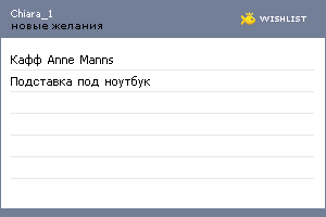 My Wishlist - chiara_1