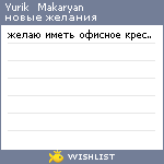 My Wishlist - 074d2ea1