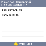 My Wishlist - 075c96be