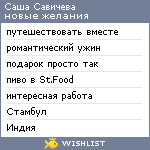 My Wishlist - 080643e5