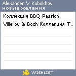 My Wishlist - 0c1e5db2