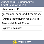 My Wishlist - 0d116a95