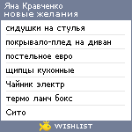 My Wishlist - 0f1c688b