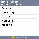 My Wishlist - 0fcdfdcf