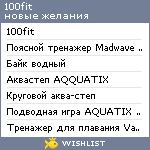 My Wishlist - 100fit