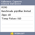 My Wishlist - 14fc6bfd