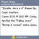 My Wishlist - 1800023b