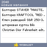 My Wishlist - 2048