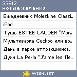 My Wishlist - 33812