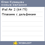My Wishlist - 3a1e9531