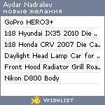 My Wishlist - 3dea3982