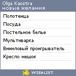 My Wishlist - 4aea2697