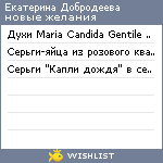 My Wishlist - 4f600750