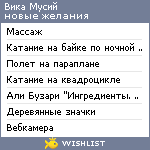 My Wishlist - 5029c1b2