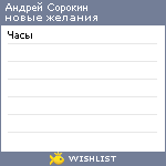 My Wishlist - 59aec4ba