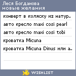 My Wishlist - 5e137ad6