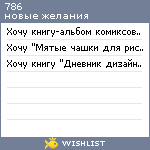 My Wishlist - 786