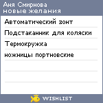 My Wishlist - 78ae2736