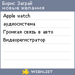 My Wishlist - 79227c8c