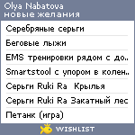 My Wishlist - 7a77b756