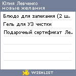 My Wishlist - 88330ddb