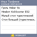 My Wishlist - 92c5cc5a